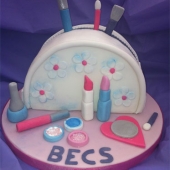 Picture of Make-Up Bag Cake