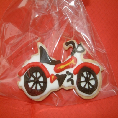 Picture of Motorbike Cookies