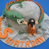 Picture of Dinosaur Cake