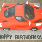 Picture of Sports Car Cake