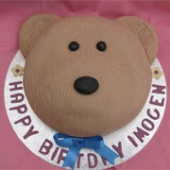 Picture of Teddy Face Cake