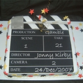 Picture of Clapperboard Cake