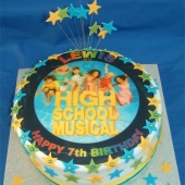 Picture of High School Musical Cake (Blue)