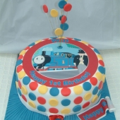 Picture of Thomas the Tank Photo Cake