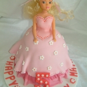 Picture of Pink Princess Doll Cake