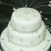 Picture of Silver Wedding Cake