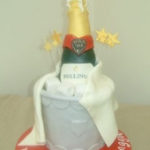 Picture of Champagne Bottle Cake
