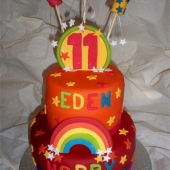 Picture of Firework Cake (Red)
