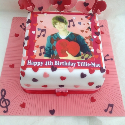 Picture of Justin Bieber Cake