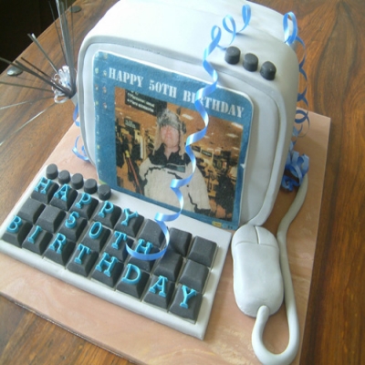 Picture of Computer Mad Cake