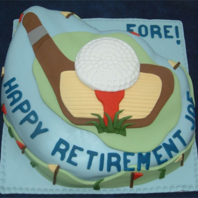 Picture of Golf Ball Cake