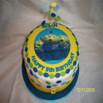 Picture of Toy Story Alien Cake