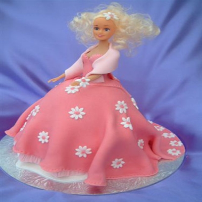 Picture of Pink Barbie Cake
