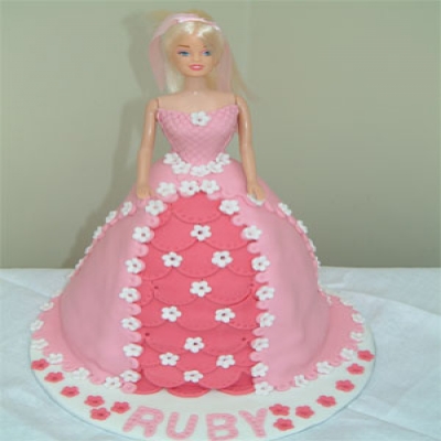 Picture of Flower Princess Doll Cake