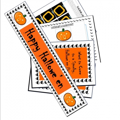 Picture of Halloween Party Printable Games & Ideas Kit