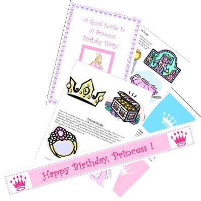 Princess Party Printable Games &amp; Ideas Kit « Party Fun